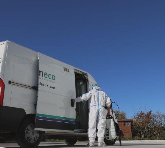 Saneco Italia - Disinfestazione Agroalimentare, Enti pubblici, Zootecnica e Privati